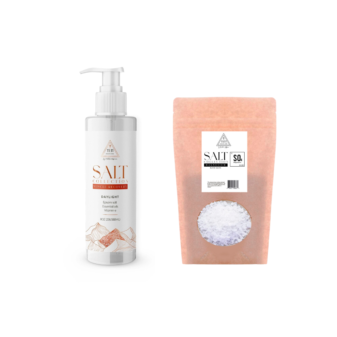 Daylight Salt Kit: Daylight Salt Collection (body wash) + Magnesium Bath (Epsom Salt)